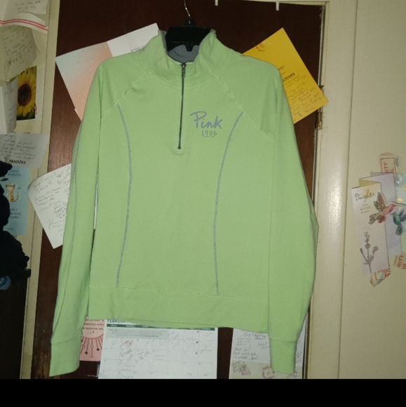 Victoria Secret PINK Y2K Retro 1/4 zip pullover - Picture 5 of 9